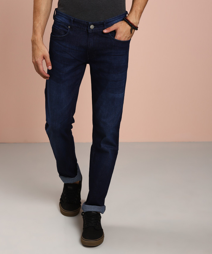 NUMERO UNO Slim Men Dark Blue Jeans 