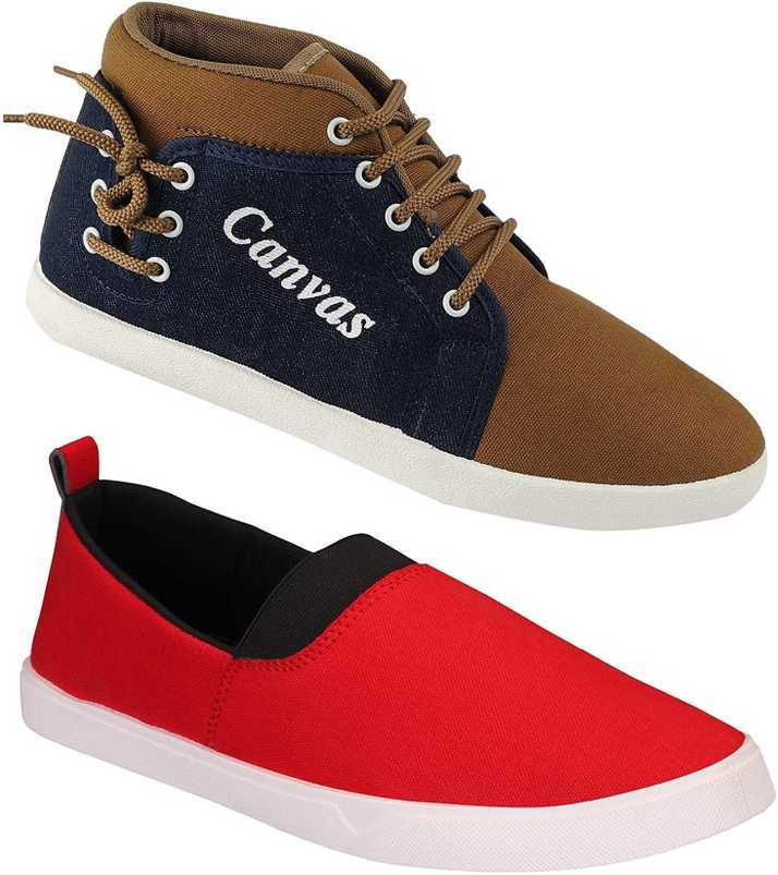 Chevit Combo Pack Of 2 Casual Shoes Sneakers Shoes Loafers For