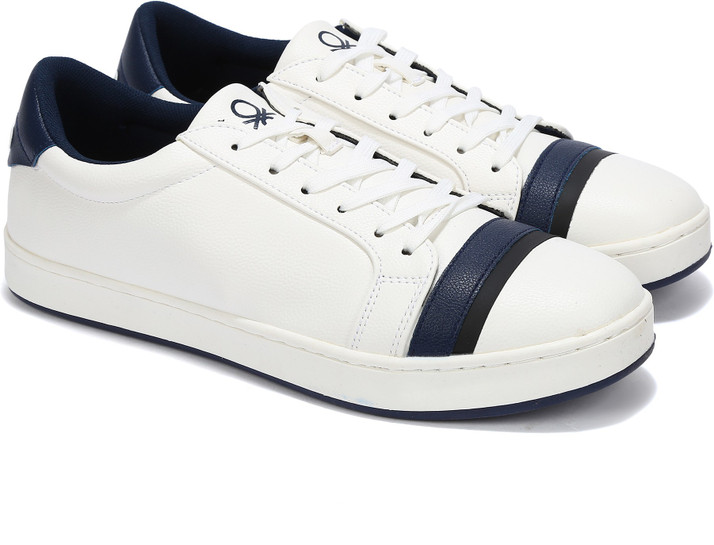 benetton white sneakers