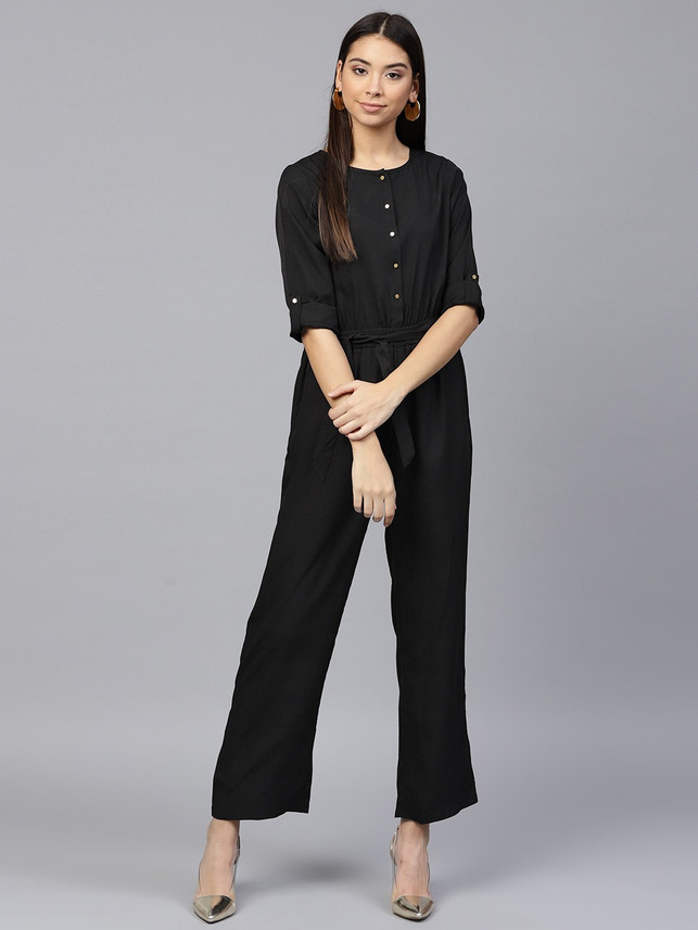 Sassafras Solid Women Jumpsuit - Buy