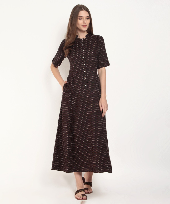flipkart long maxi dress