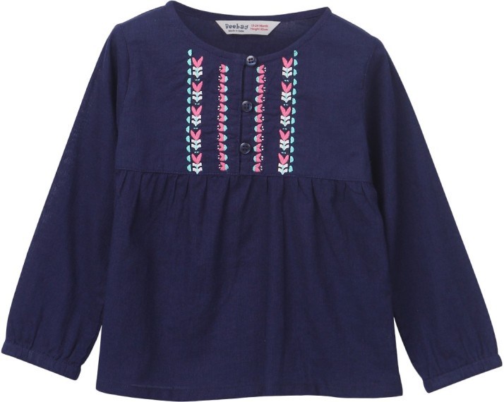 Beebay Baby Girls Casual Cotton Blend 