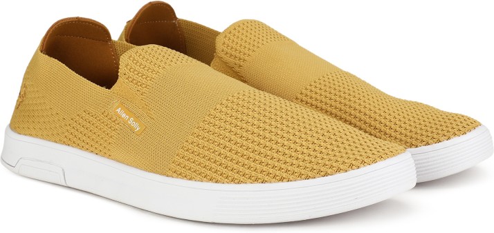 allen solly slip on sneakers