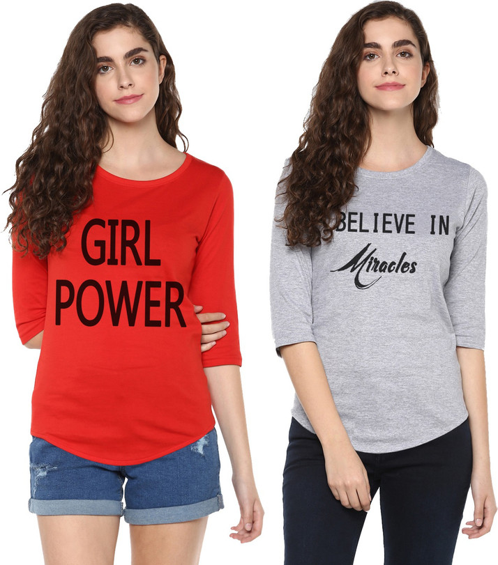 flipkart t shirts for ladies