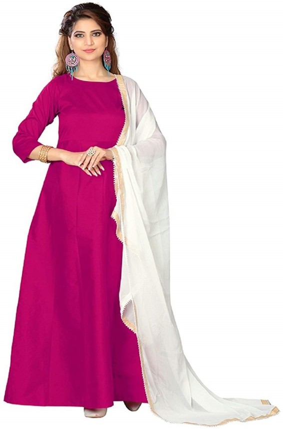 silk gown flipkart