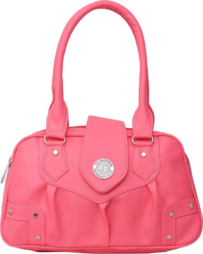 pink messenger bag