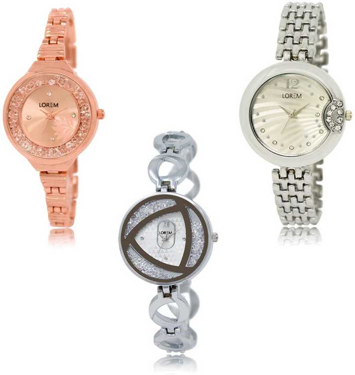 Lorem Mf 225 227 240 Designer Combo Analog Watch For Women Buy Lorem Mf 225 227 240 Designer Combo Analog Watch For Women Mf 225 227 240 Designer Combo Online At Best Prices In India Flipkart Com