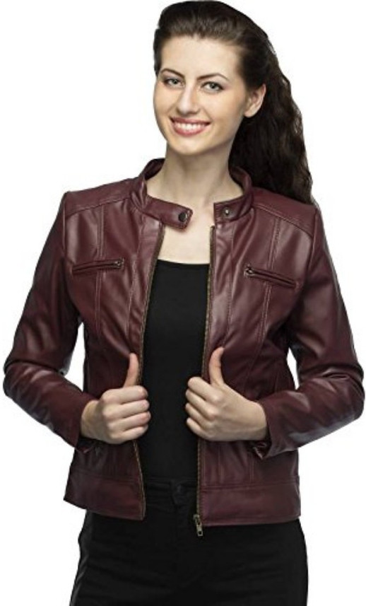 girls maroon jacket