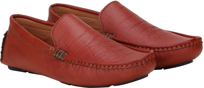 Kraasa Loafers For Men - Buy Burgundy 