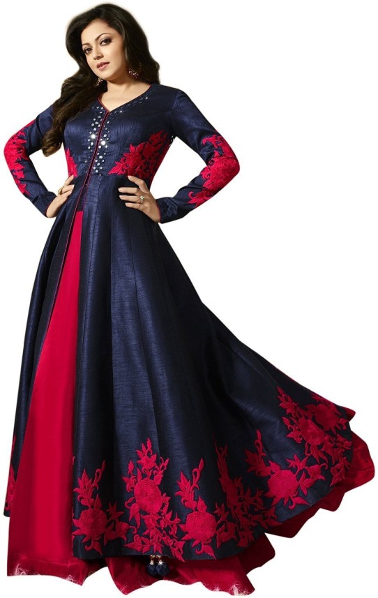 silk gown flipkart