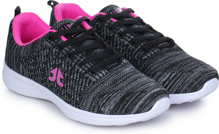 fuchsia running shoes