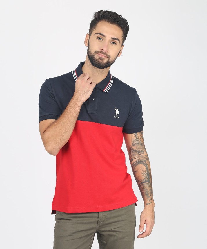 us polo t shirts for mens flipkart