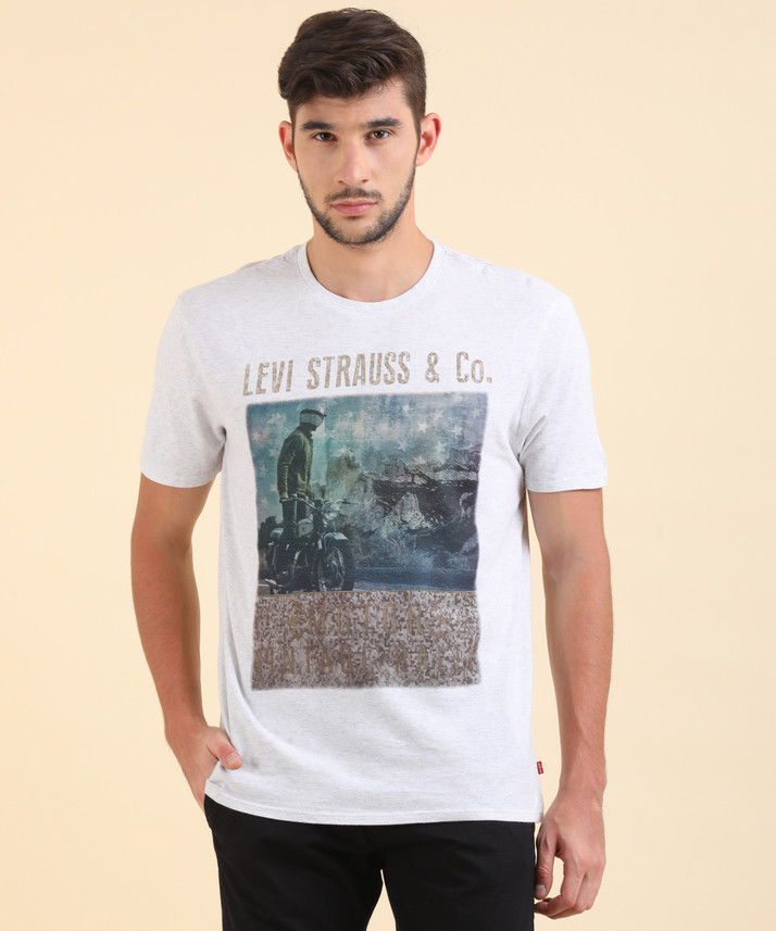 mens grey levi t shirt