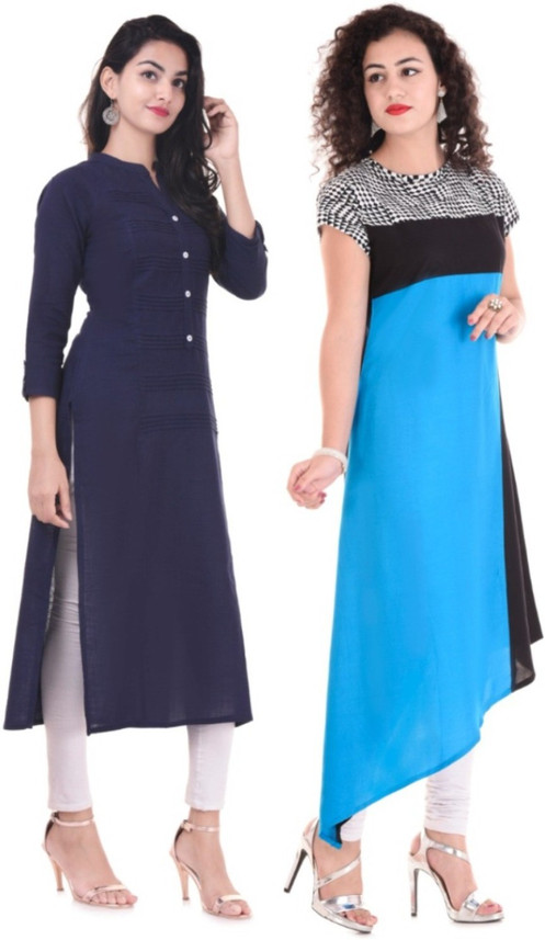 asymmetric kurti flipkart