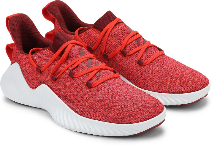 adidas alphabounce trainer red