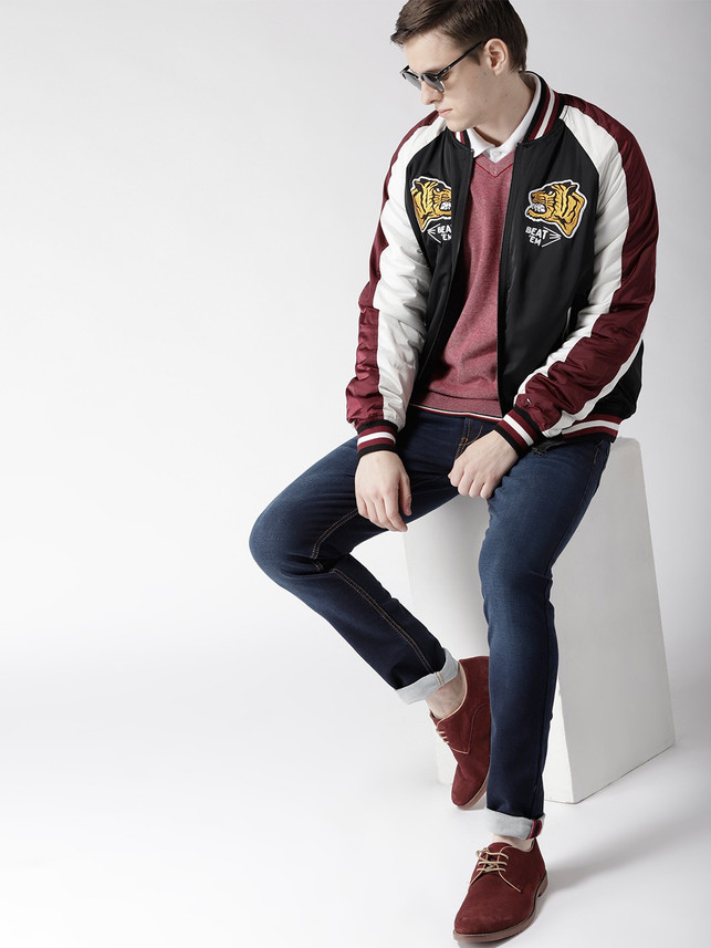 hilfiger colorblock jacket