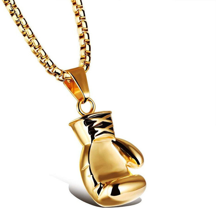 the jewelbox Boxing Glove Gold-plated 