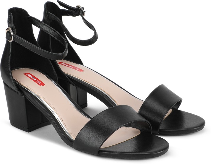 bata black shoes for ladies