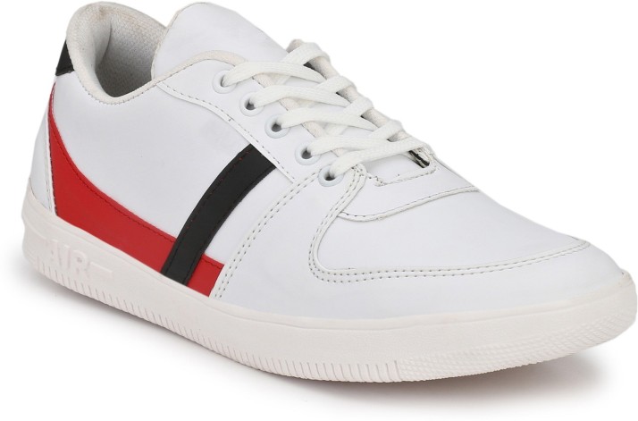 white smart casual shoes