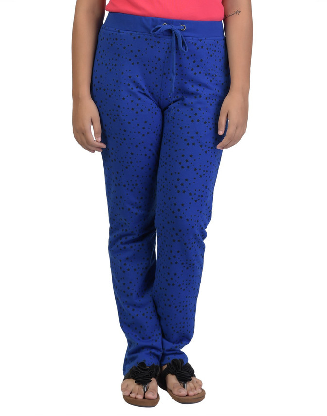 blue track pants womens