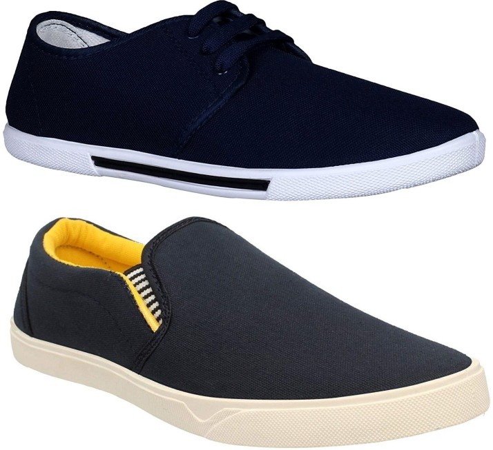 Pexlo Combo Pack of 2 Casual Shoes 