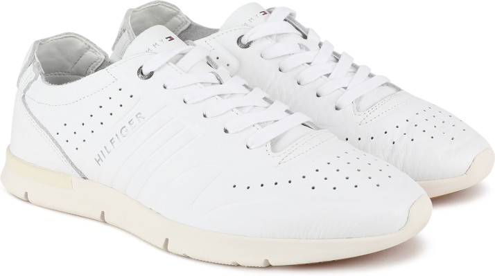 tommy hilfiger light sneakers white