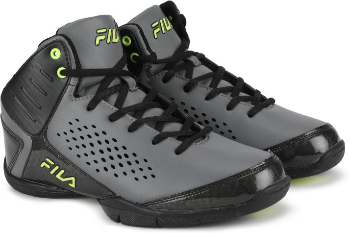 fila basketball shoes black