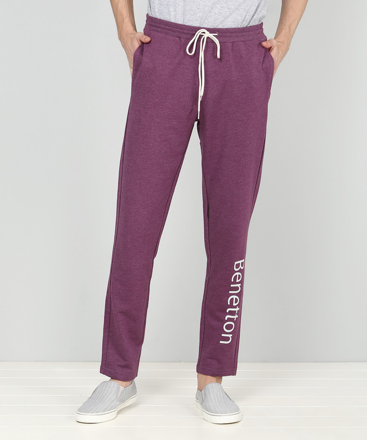 mens purple track pants