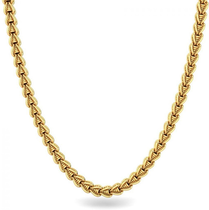 Cable Chain Yellow Gold Precious Chain 