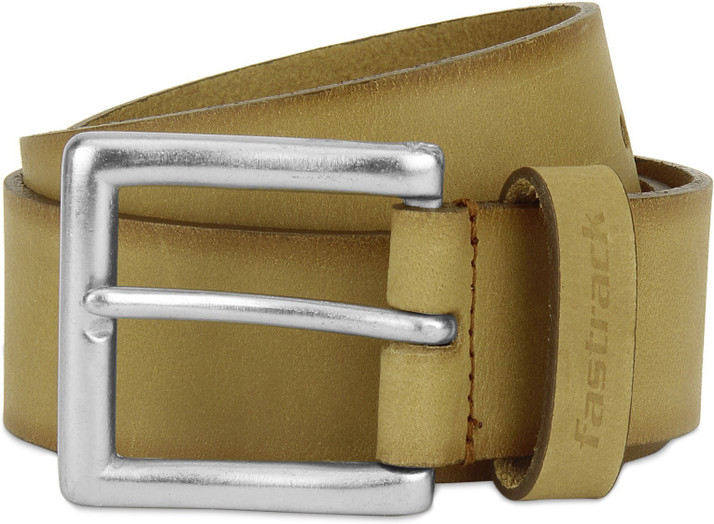 Fastrack Men Casual Khaki Genuine 