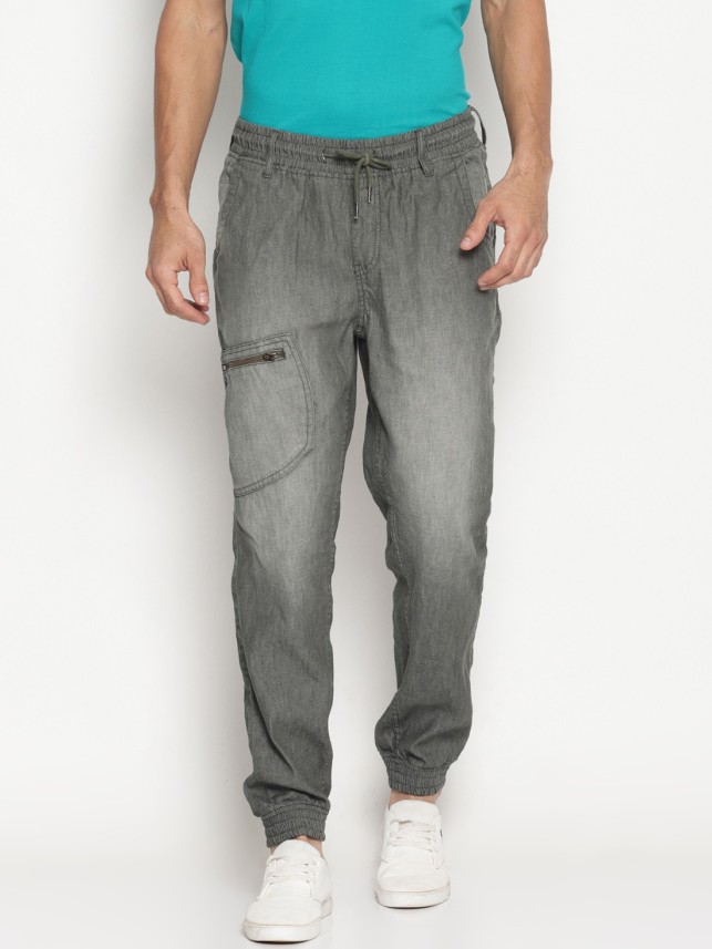 ivoc olive solid joggers