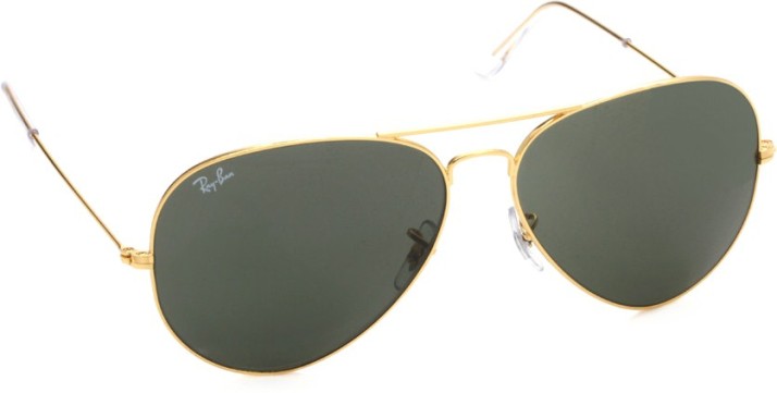 Buy Ray-Ban Aviator Sunglasses Grey For 