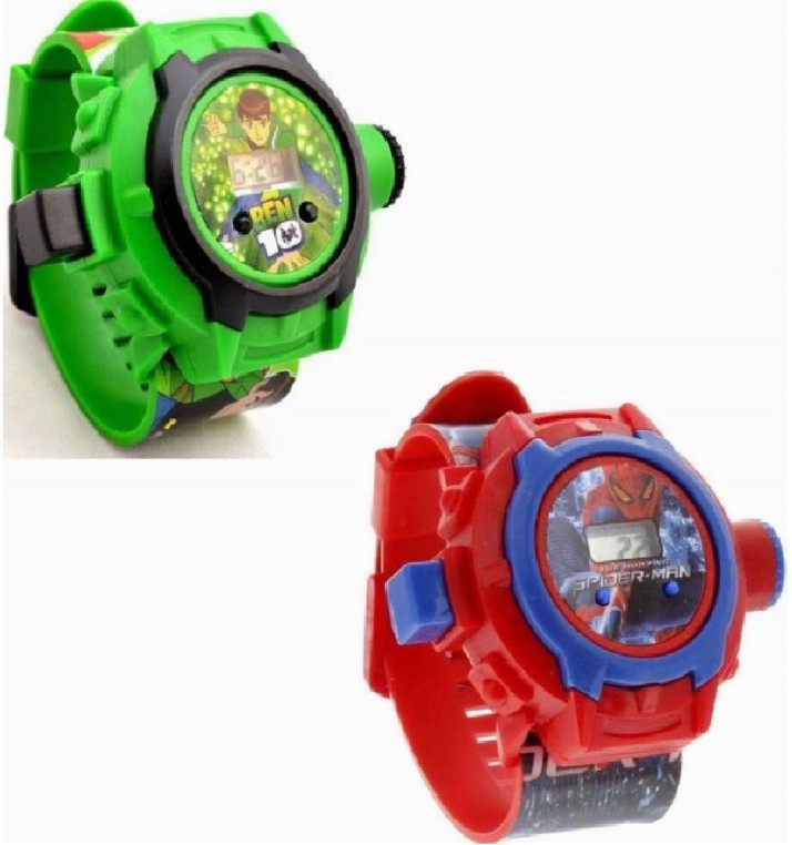 spider man wrist watch