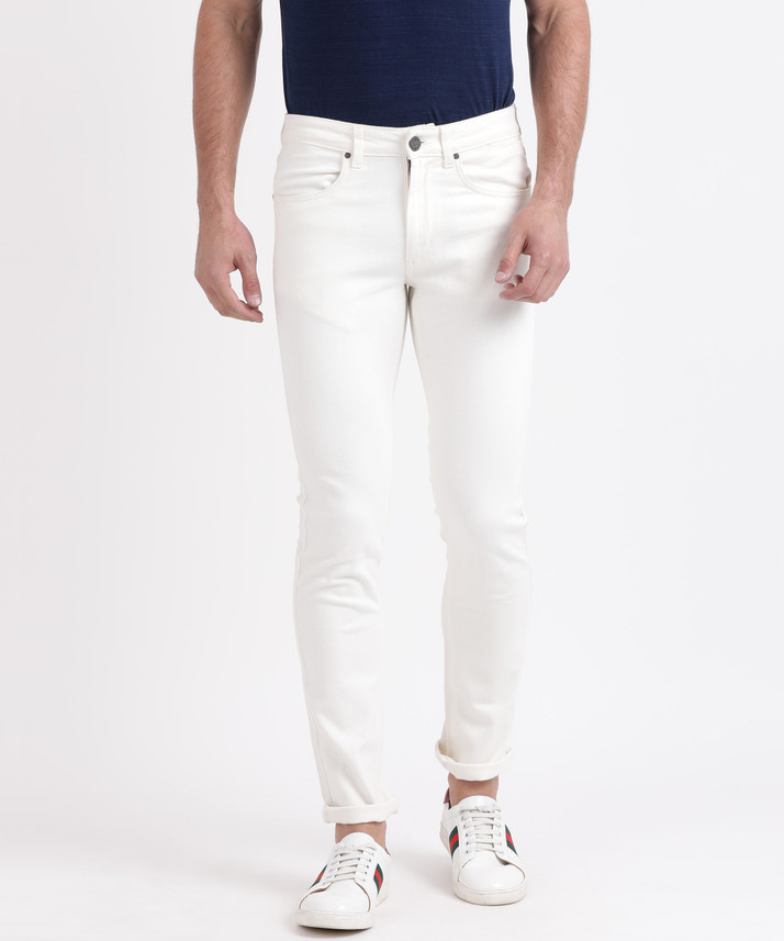 white jeans flipkart