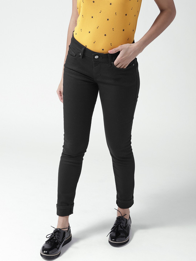 levis black jeans womens