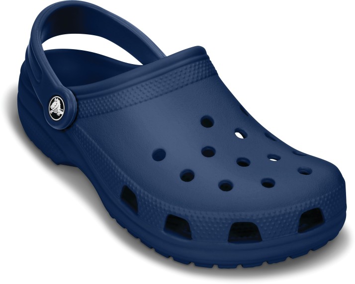 mens navy crocs