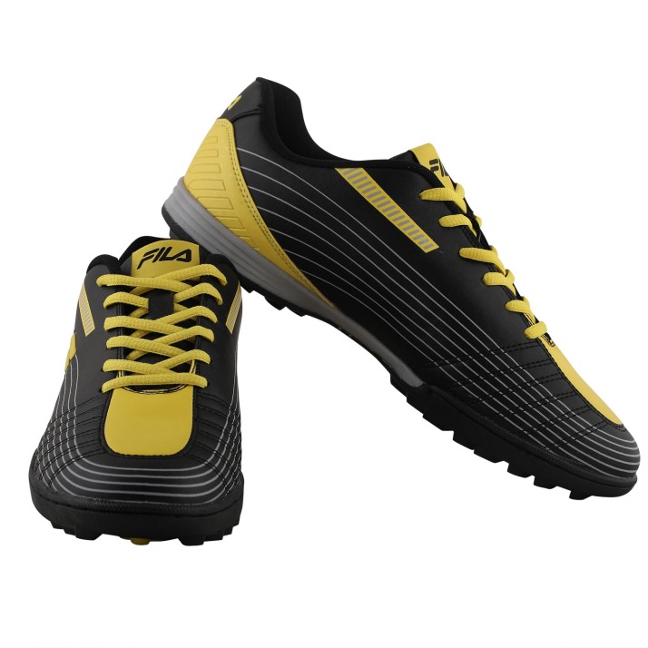 fila shoes black and yellow