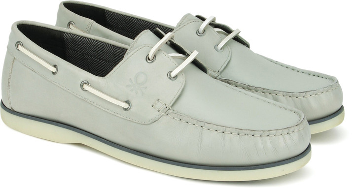 Benetton boat shoes clearance