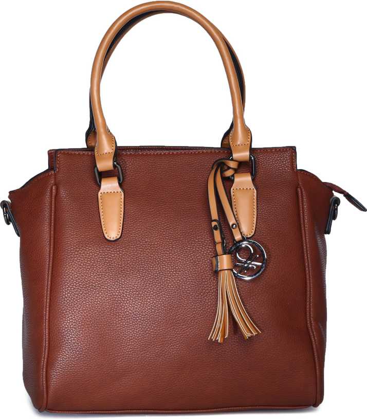 Buy United Colors Of Benetton Women Brown Satchel 901 Online Best Price In India Flipkart Com