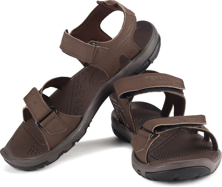 brown adidas sandals