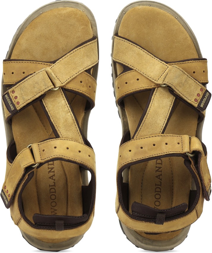 woodland men's brown casual sandal