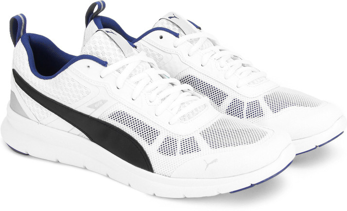 puma flex essential tech running shoes
