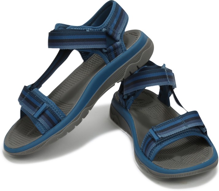 clarks blue sandals