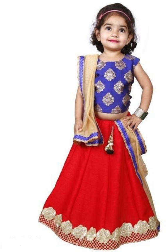 3 years baby lehenga choli