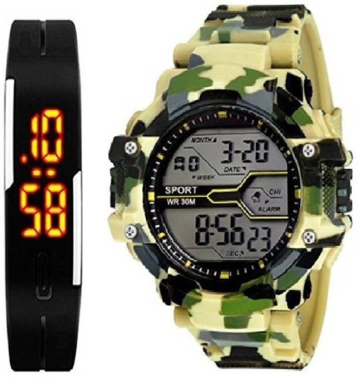 digital sports watch flipkart