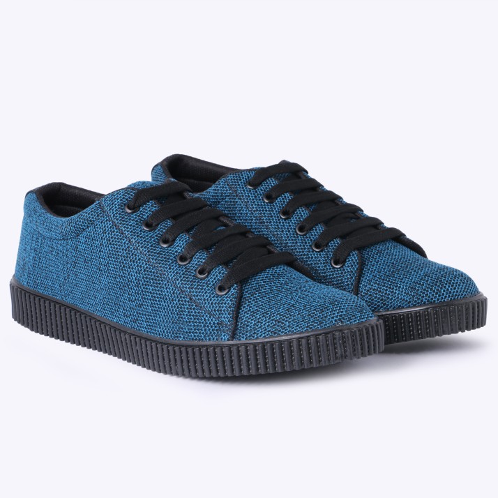 Sainex Mens Blue Casual Shoes Sneakers 