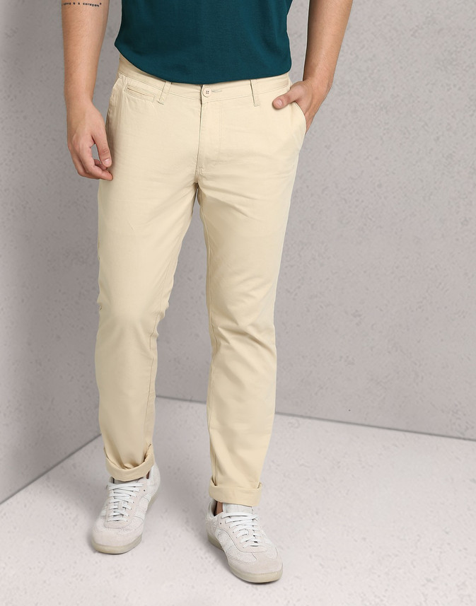 METRONAUT Regular Fit Men Cotton Lycra 