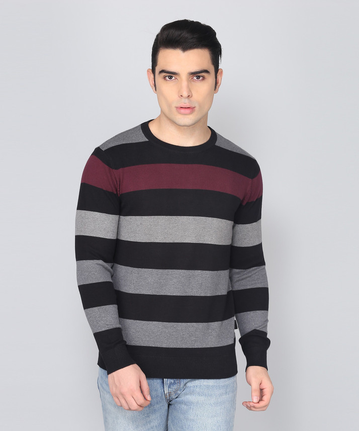 Pepe Jeans Striped Casual Men Red 