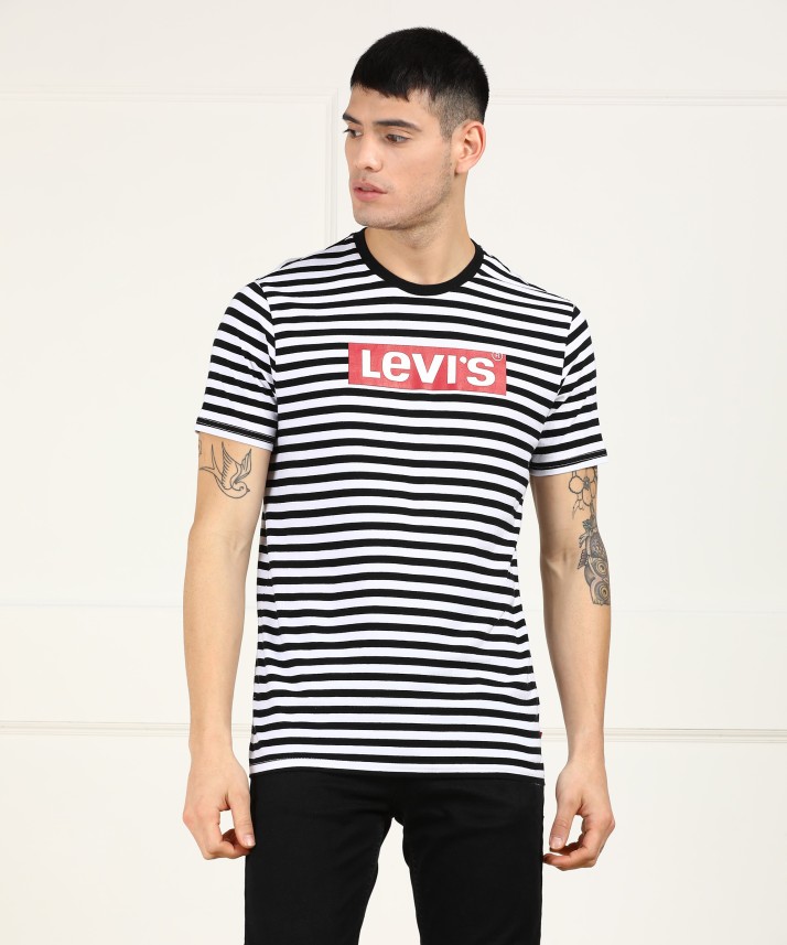 men's levi's striped t shirt