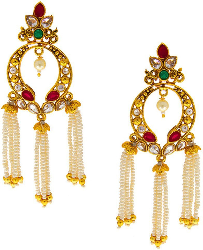 flipkart long earrings